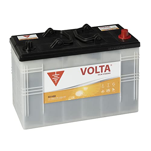 Bateria Solar 140Ah C100 para Automóvil de turismo - Borne +Dcha - Medidas Largo 345 x Ancho 175 x Alto 238 mm con 2 años de Garantía - Fabricación Europea.