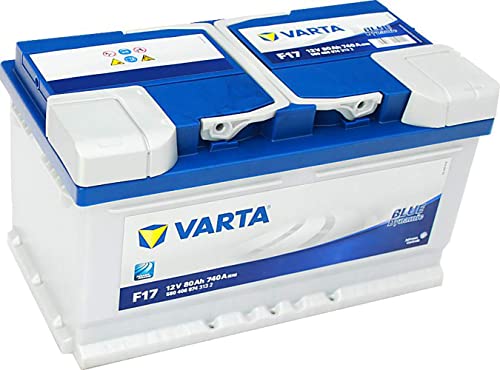 Varta F17 Blue Dynamic - Batería de arranque, 58380 , 12V, 80 Ah, 740 A, para Automóvil de turismo